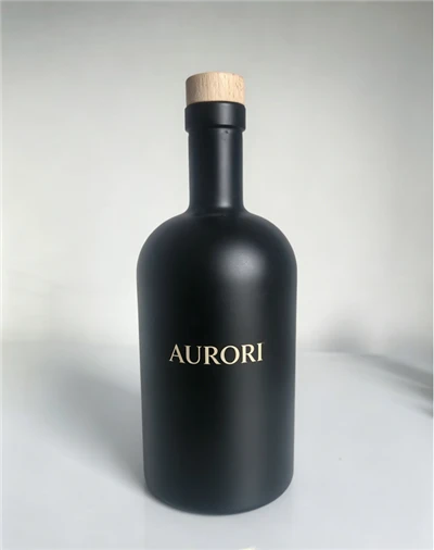 700ml Matte Itim nga Sarming nga Arak
